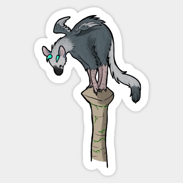 Trico Tower Sticker by Khalico